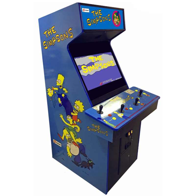 Konami Simpsons 4 Player Arcade Game