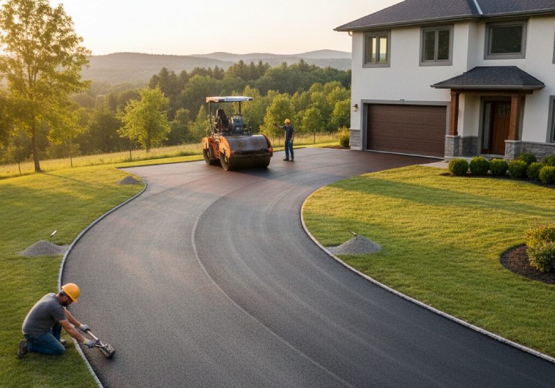 The Art of Asphalt: Tips and Techniques for a Lasting Driveway